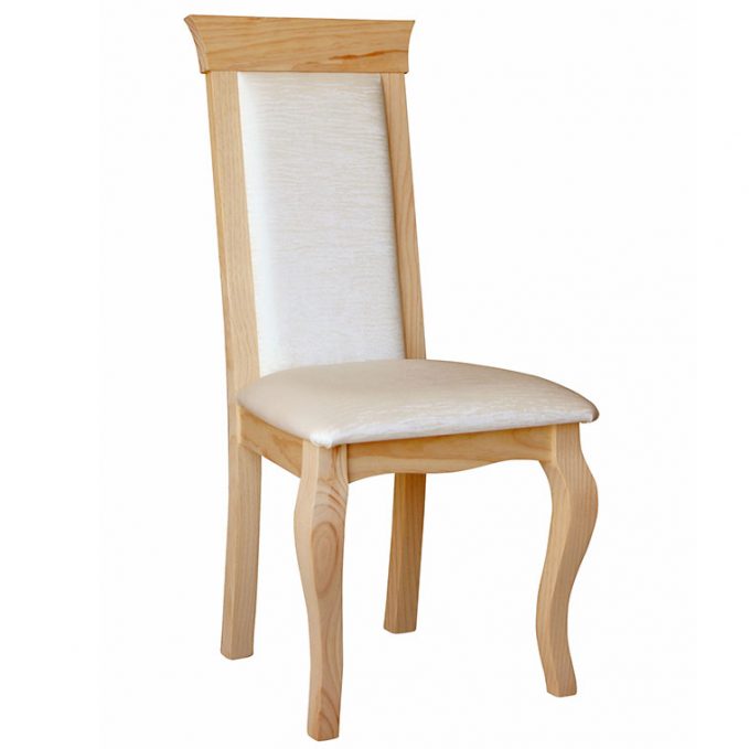 Silla modelo Dubai madera pino crudo