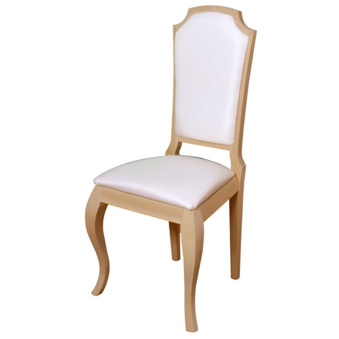 Silla modelo Gales madera haya crudo