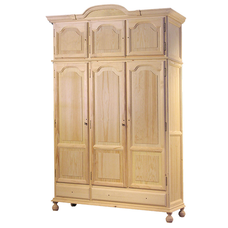 armario, armario con altillo, armario 4 puertas madera, armario con cajones